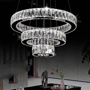 Silver Chandelier Lighting LM-CD-001